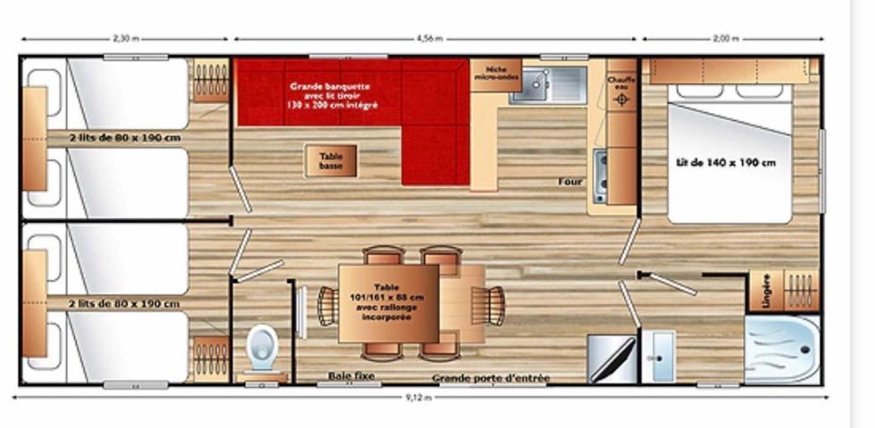 Mobilhome 6 Ca36 Vias Εξωτερικό φωτογραφία